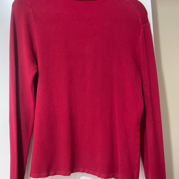 BCBG red sweater size L - Picture 3 of 4